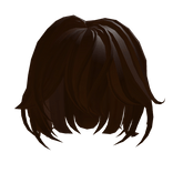 cute short brown messy hair y2k