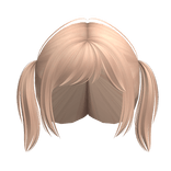 Cute Short Messy Blonde Pigtails 