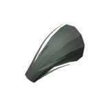 Cute Short Trimmed Ash Green Tail