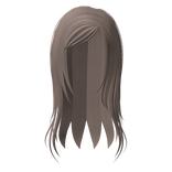 cute shoujo anime hair dust brown ♡