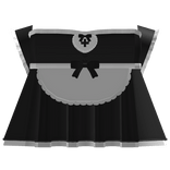 ꒰ ♡ ꒱ cute shy nurse dress in black