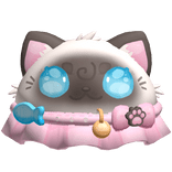 Cute Siamese Kitty Hat