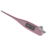cute sick kawaii thermometer fever pink