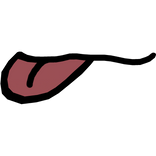 Cute Silly Tongue 3D 