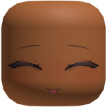 ♡ cute silly tongue out chibi mask