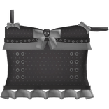 ♡ : cute skull top black