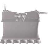 ♡ : cute skull top pink