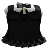 Cute Soft Neko School Girl Ribbon Blouse