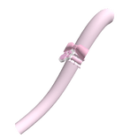 ♡ Cute soft pink cat tail w bow & kitty paw