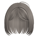 ♡ cute soft short hair in ash