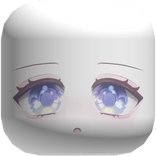 Cute Sparkle Sigh Kawaii Chibi Face