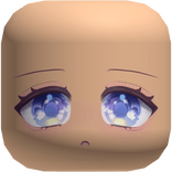 Cute Sparkle Sigh Kawaii Chibi Face