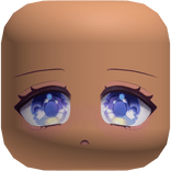 Cute Sparkle Sigh Kawaii Chibi Face