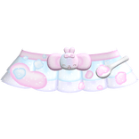 ♡ : cute sparkly cotton candy ice cream skirt