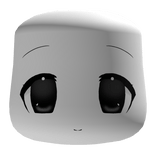 Cute Sparkly Eyes Head