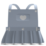 ♡ ꒱ cute springtime sweetheart overall dress