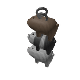 💯⏳Cute Stacked 3 Bears