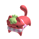 Cute Strawberry Cat Suit