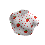 Cute Strawberry Crop Top