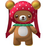 ꒰ cute strawberry kuma backpack 3.0 ♡꒱