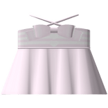 ♡ cute stripe heart pink frilly dress