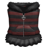 cute stripes vest & mini skirt 3.0