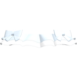 cute summer blue bow skirt