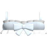 cute summer blue bow top