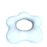 Cute Summer Hibiscus Floatie in Blue