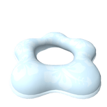 Cute Summer Hibiscus Floatie in Blue