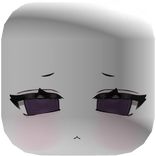 ꒰୨୧꒱cute swirl face purple