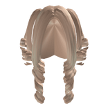 Cute Swirly Pigtails In Blonde