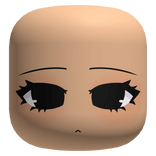 Cute Tired Chibi Face - Light