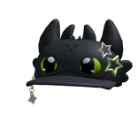 Cute Toothless Dragon Black Hat