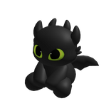 Cute Toothless Dragon Holdable
