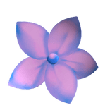 🤍 cute tropical summer flower purple pink