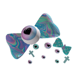 cute tumblr pastel goth oversized decora eyebow