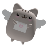 ♡ Cute Valentine Cupid Cat 