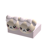 cute valentine yellow kuma bear slippers 3.0