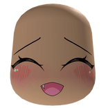 Cute Vampire Blush Face