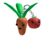 Cute Veggie Keychain