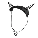 cute vkei lacy headband with horns