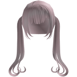 Cute Wavy End Pigtails (Pink)