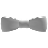 ꒰ cute white bow ♡꒱