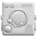 ♡ Cute White Bubble Washing Machine Backpack