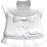 Cute White Bunny Sailor Dress 