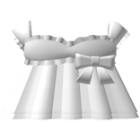 ♡ cute white dolly dress