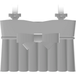 ୨୧ ꒱ cute white dress with white ribbon