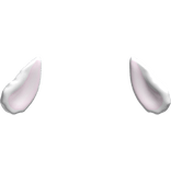 Cute White Droopy Bunny Ears 
