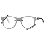 cute white emo moe studded piercing glasses 